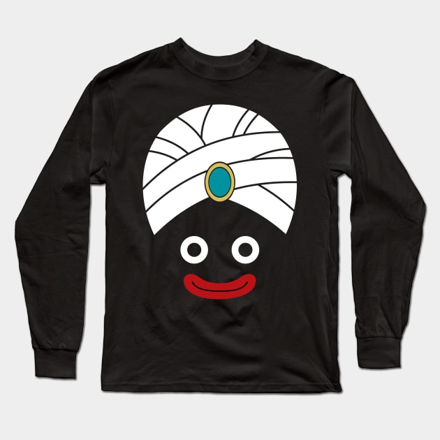 Mr Popo Face 01 Long Sleeve T-Shirt by kaitokid